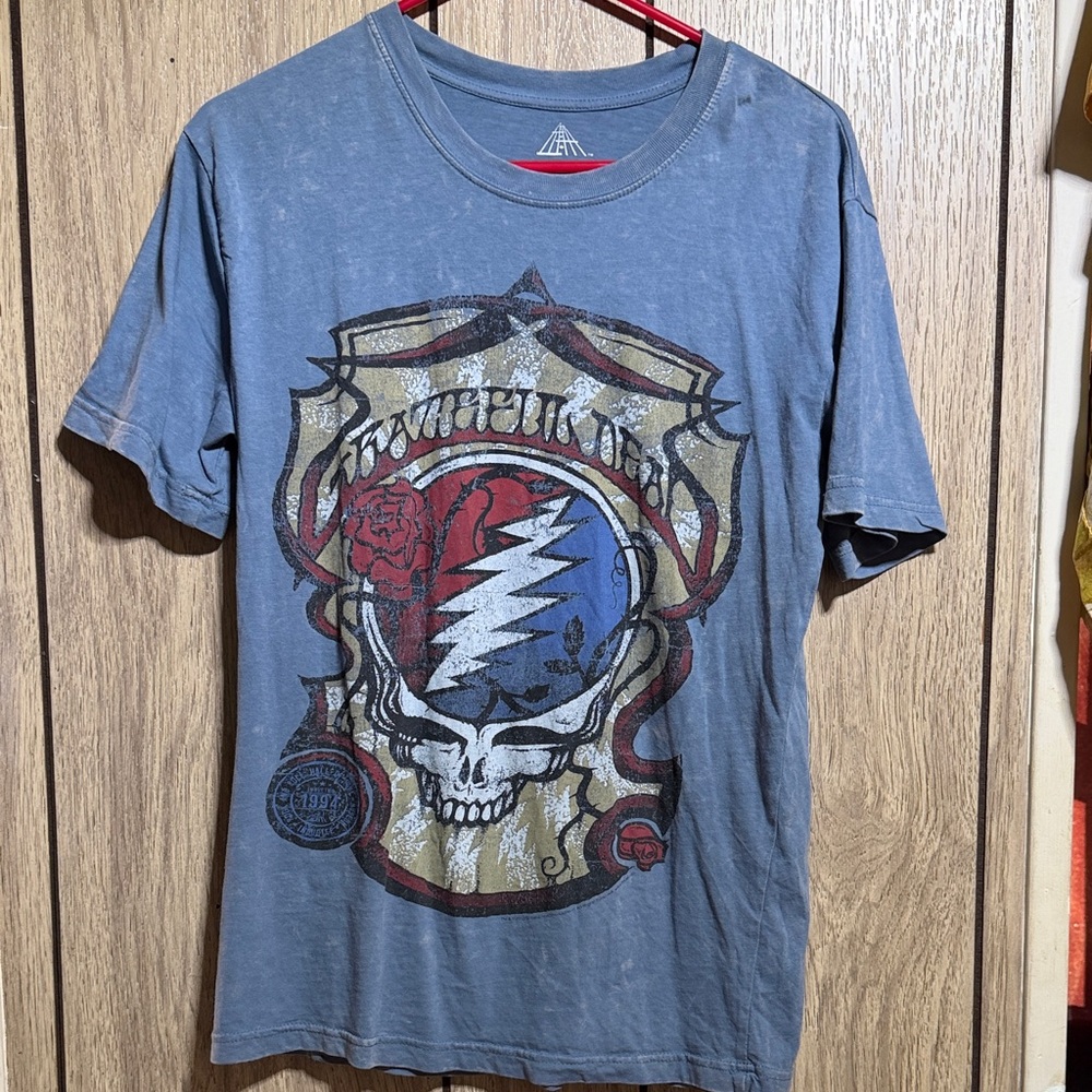 Vintage Graphic Tee in Blue